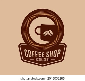 diseño logotipo de plantilla de café vector