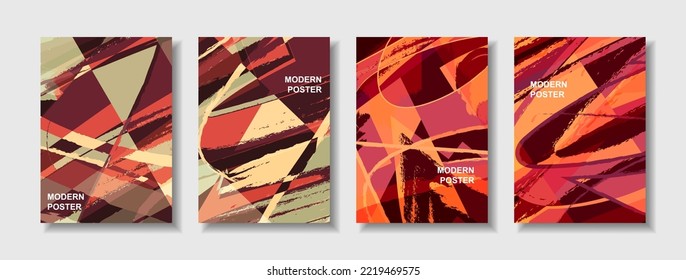 Design color abstract modern poster and style trendy cover background