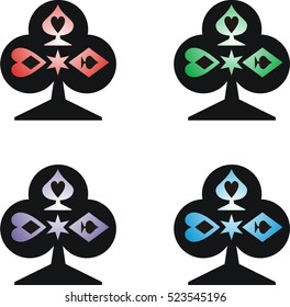 Design, color baptize game cards.