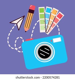 guía de color de diseño y cámara, imagen