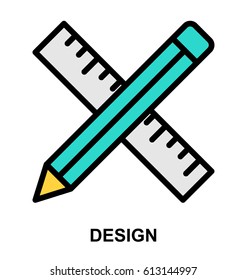 Design Color Line vector Icon