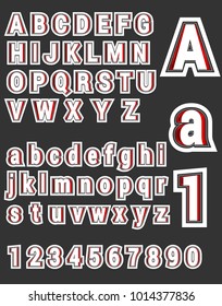 Design Colorful Alphabet Stock Vector (Royalty Free) 1014377836 ...