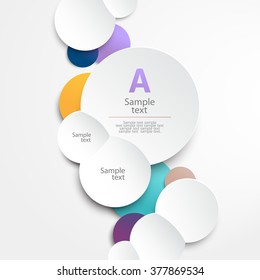 Diseñar un círculo colorido.