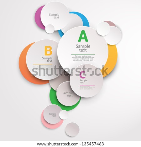 Design colorful circle.