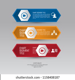 Design colorful presentation templates. Vector background.