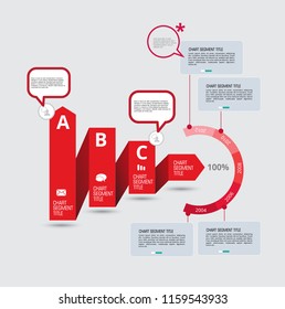 Design colorful presentation templates. Vector background.