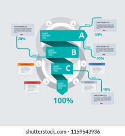 Design colorful presentation templates. Vector background.