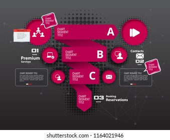 Design colorful presentation templates. Vector background.
