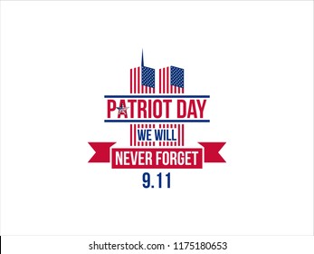 Design To Commemorate The Patriot Day