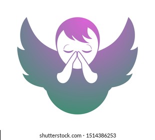 design of communion flat symbol