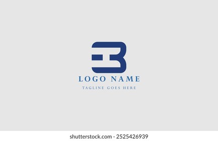 design for Company and Business B letter logo