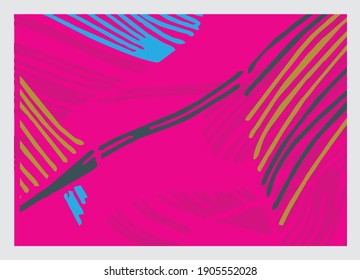 Design composition with abstract shapes. Abstract design, art for print, cover, wallpaper, wall art Minimal and natural. Vector illustration.