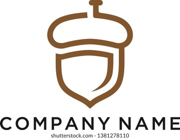 the design concept of the acorn symbol