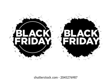 Concepto de diseño del VIERNES NEGRO listo para usar.