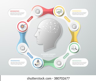 Design concept of a brainstorm, can be used for Innovation, solution, business idea, creative