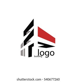 design concept, construction, flat style of lines and planes in perspective. contrasting colors, construction lines. logo, poster, banner