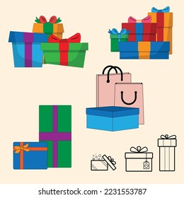 El concepto de diseño de decoraciones, tarjetas, antecedentes, carteles y afiches en fiestas de celebración en la nieve el día de Navidad en la temporada de invierno somos felices feliz Navidad y feliz año nuevo