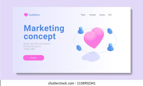 Design concept digital marketing and advertising.  Online platform of analytics , Vector illustrations about goals  seo. Symbols of social media marketing.