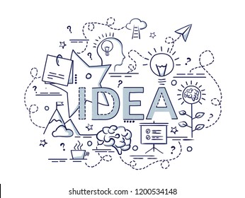 Design Concept Idea Infographic Idea Making Stock Vector (Royalty Free ...