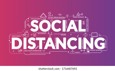 Concepto De Diseño De La Distancia Social 