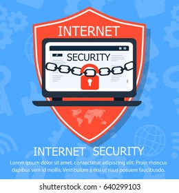 Design Concept for Social Network and Social Media. Vector