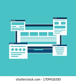 Design concepts Icons for graphic and web design
