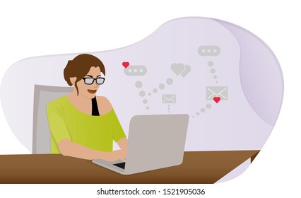 design concepts of modern web page designs for websites and mobile websites with displays
character expression. Easy to edit and customize. vector illustration.