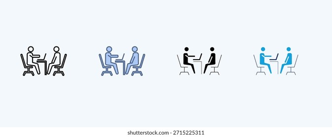 Vector de Ilustración de Iconos Múltiples