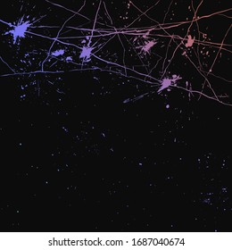Design of cool ink stains background