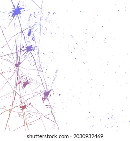 Design of cool ink stains background