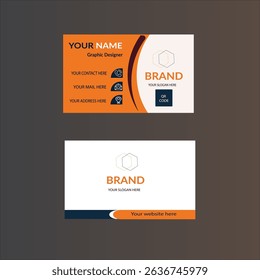 Design of the corporate business card