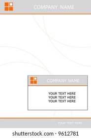 design corporate logo vector tag letter layout editable card abstract background