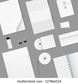 Design of corporate templates. Vector EPS10