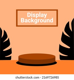 Design for cosmetic or product identity and packaging display background