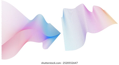 Design for Cosmetics, Medical, Skincare, Organic, Wellness for Web-design, Banner, Presentation, package. Icon, Logo, and Background made of Circular Dots, Lines, and Spirals. Patterns Geometric Lines