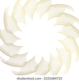 Design for Cosmetics, Medical, Skincare, Organic, Wellness for Web-design, Banner, Presentation, package. Icon, Logo, and Background made of Circular Dots, Lines, and Spirals wave lines. Pattern