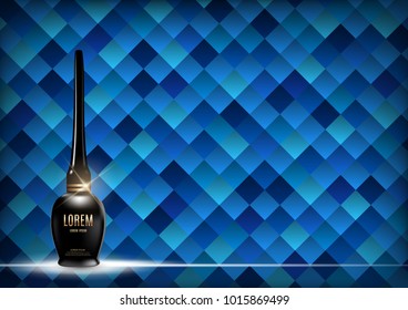 Design Cosmetics Product  Template for Ads or Magazine Background. 3D Realistic Vector Iillustration. EPS10