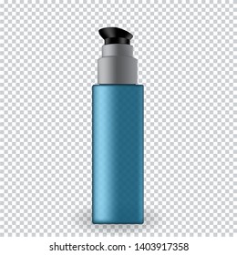 Design Cosmetics Product Template for Ads or Magazine Background. 3D Realistic Vector Iillustration. EPS10