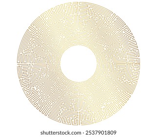 Design for Cosmetics, Skincare, Beauty, Wellness, Relaxation for Web-design, Banner, Brochure, package. Icon, Logo, and Background made of Circular Dots, Lines, Spirals. Holyday Vector Illustration