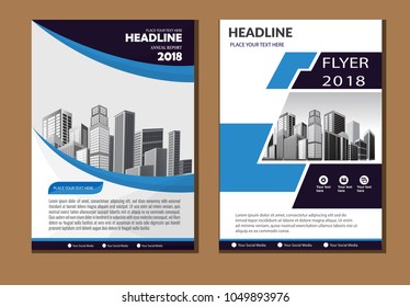 design cover book poster a4 catalog book brochure flyer layout annual report magazine business template