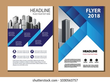design cover brochure layout flyer background poster paper for annual report business template