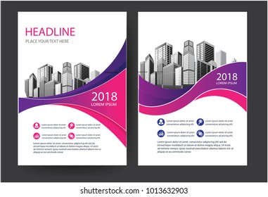 design cover brochure layout modern