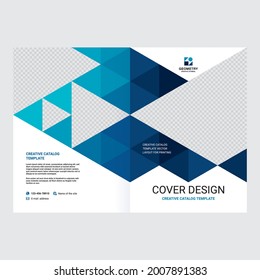 Design of the cover of the company's annual report, design of the catalog, brochure, booklet, business presentation, creative geometric design