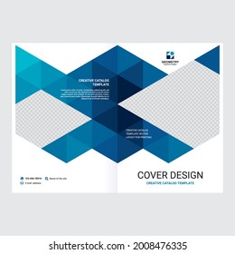 Design of the cover of the company's annual report, design of the catalog, brochure, booklet, business presentation, creative geometric design