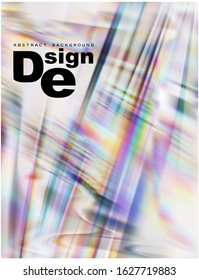 Design cover. Liquid glass. Vector illustration