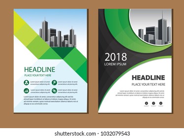 design cover poster a4 catalog book brochure flyer layout annual report business template