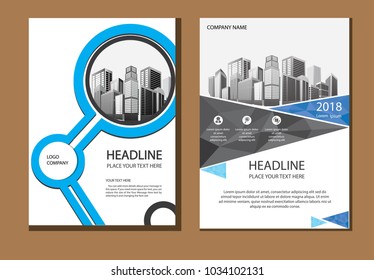 design cover poster a4 catalog book brochure flyer layout annual report business template