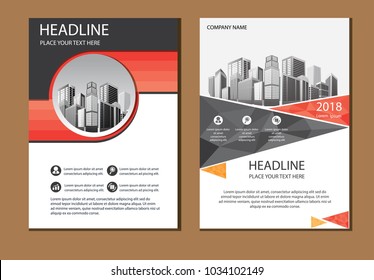 design cover poster a4 catalog book brochure flyer layout annual report business template