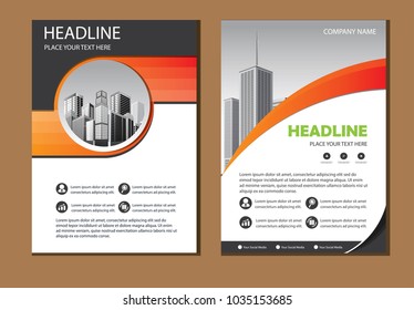 design cover poster a4 catalog book brochure flyer layout annual report business template