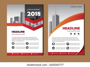 design cover poster a4 catalog book brochure flyer layout annual report business template